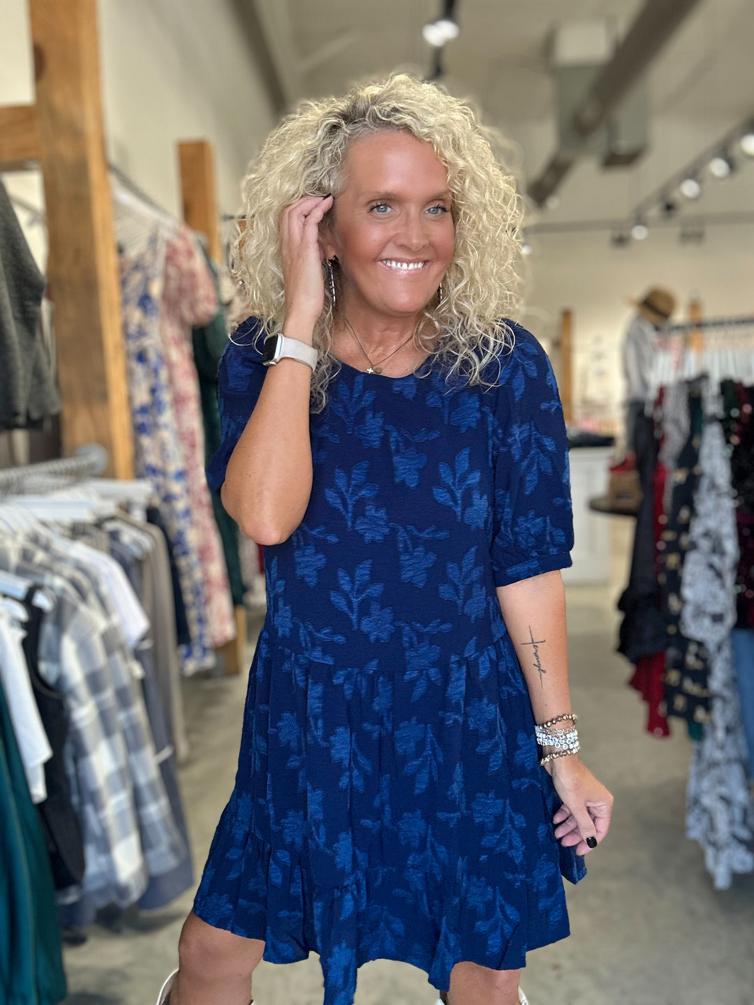 Winter Bloom Dress