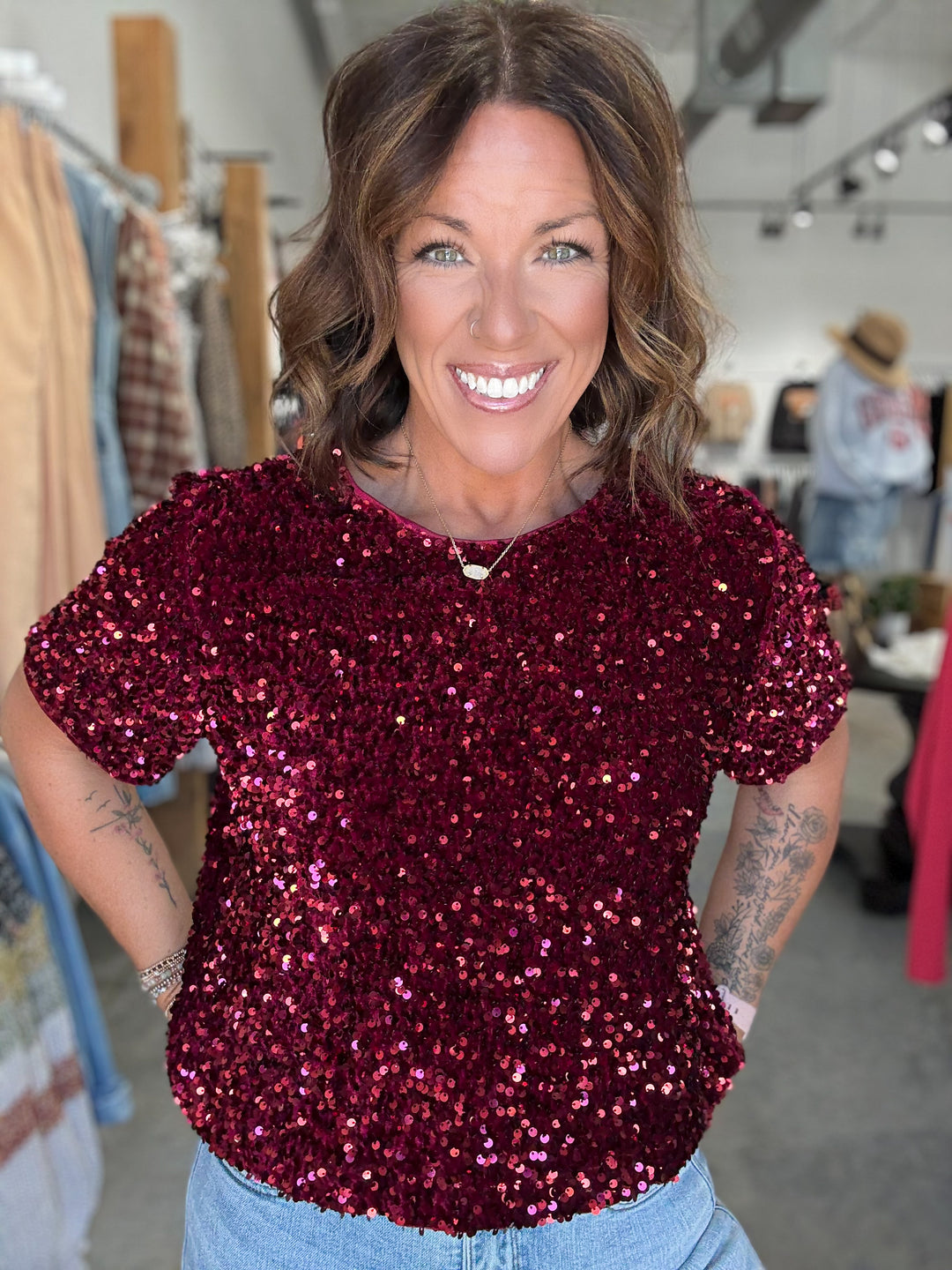 Starlight Sleeve Top