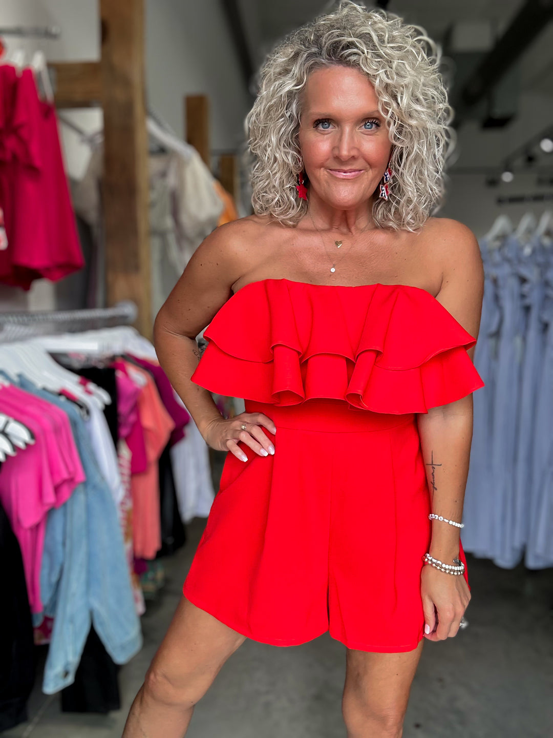Party In The USA Romper
