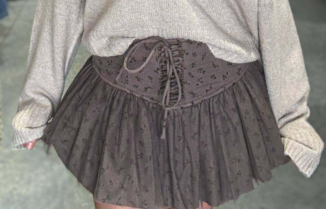 Blooming Tulle Skort
