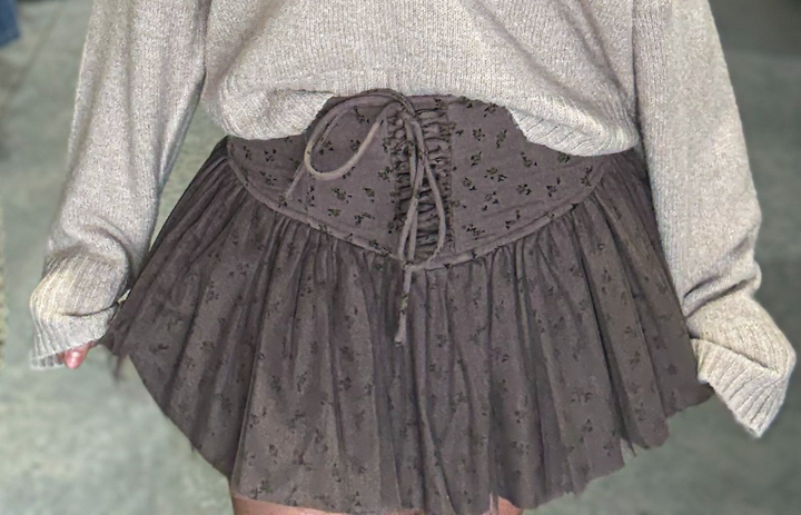 Blooming Tulle Skort