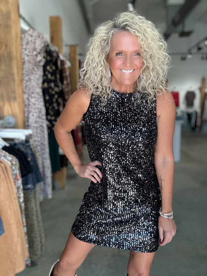 City Lights Sequin Mini