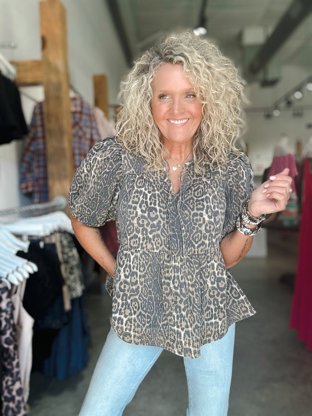 Better In Leopard Top