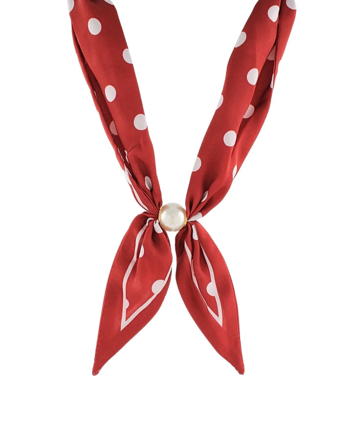 Polka Dot Magnetic Scarf