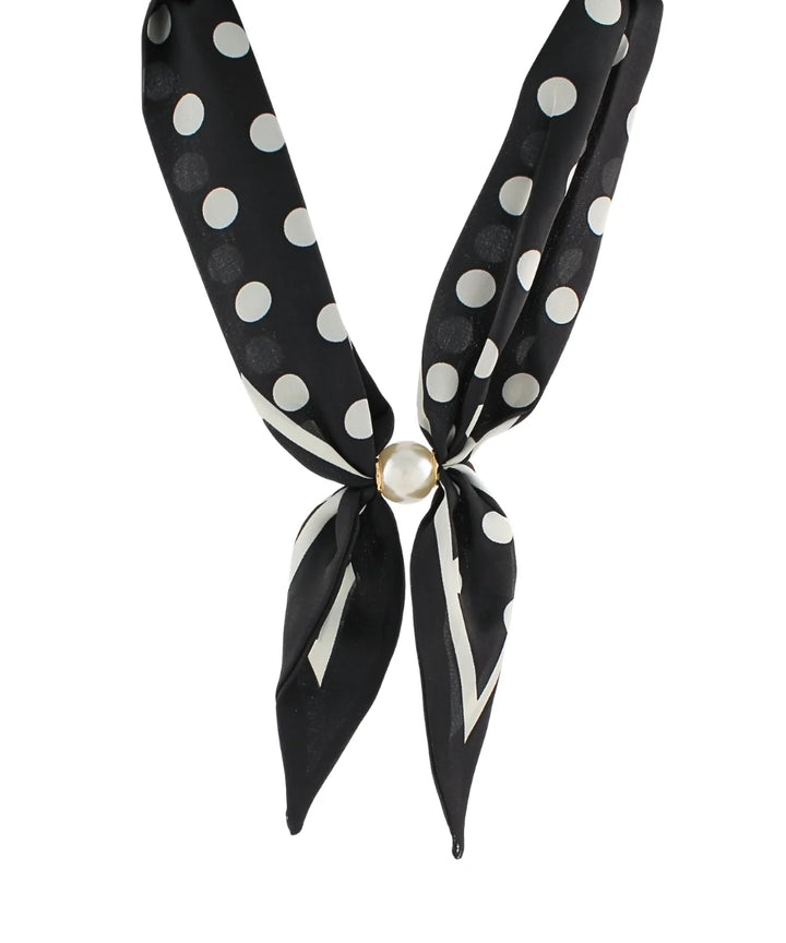 Polka Dot Magnetic Scarf