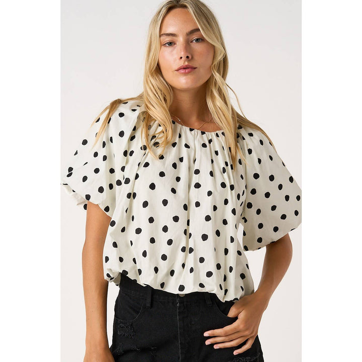 Parisian Polka Top