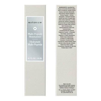 Naturium Multi-Peptide Face Moisturizer Mini/Travel Size 0.7 fl oz - Imperfect Box