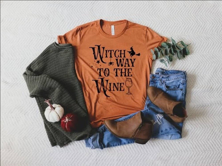 Witch Way To The Wine Tee