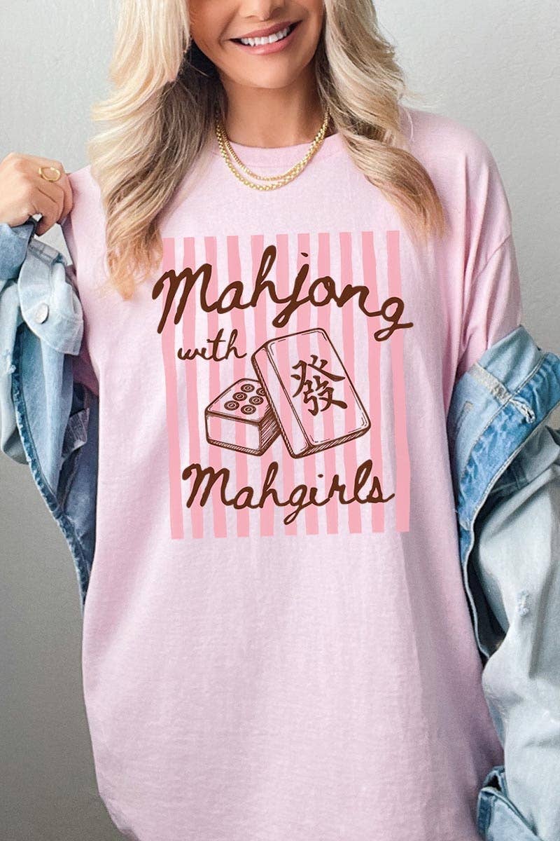 Mahjong Mahgirls Tee
