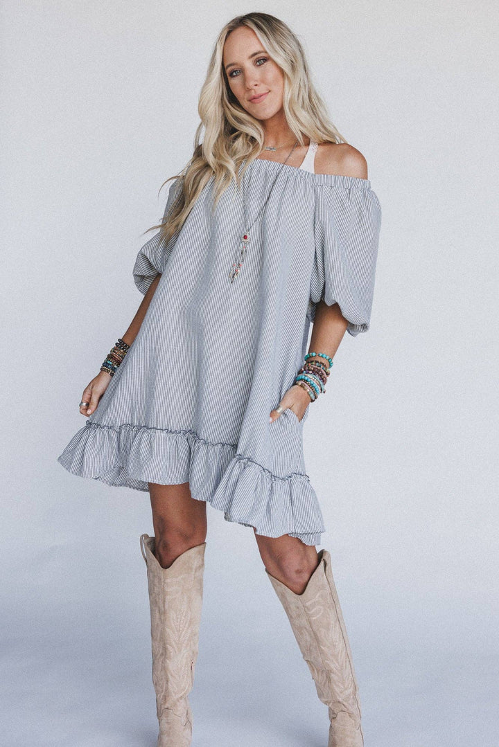 Downtown Ruffled Mini