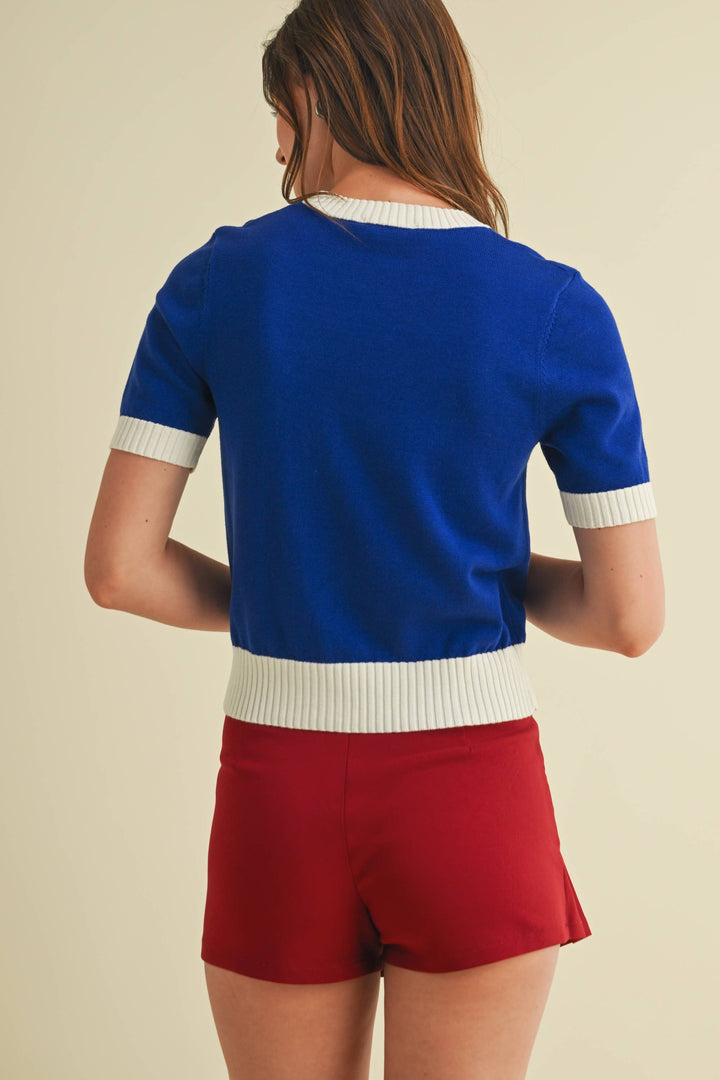 Touchdown Knit Top