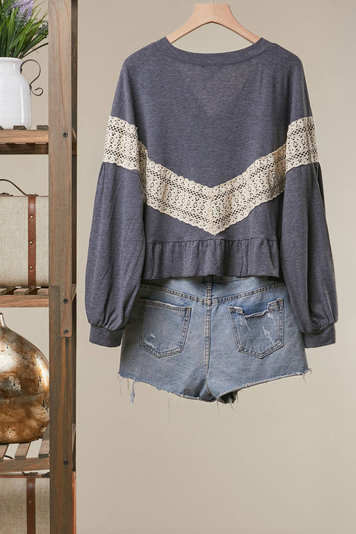 Moonlight  Lace Top
