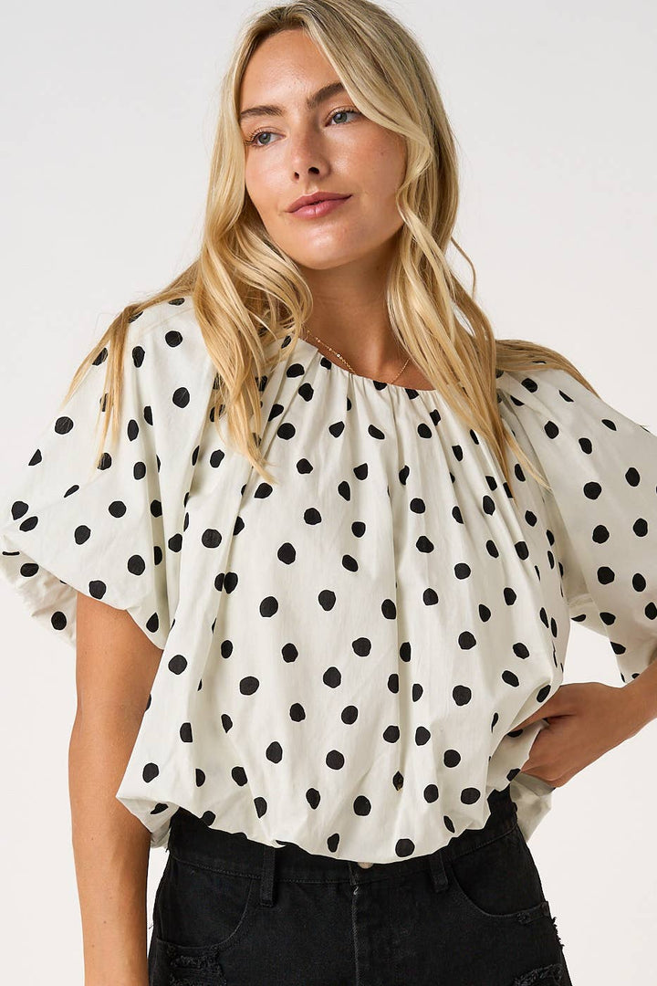 Parisian Polka Top